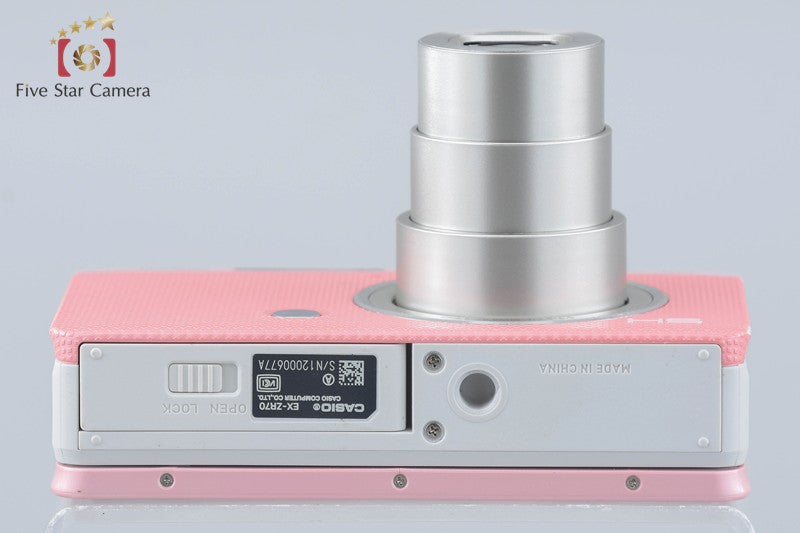 Casio HIGH SPEED EXILIM EX-ZR70 Pink 16.1 MP Digital Camera