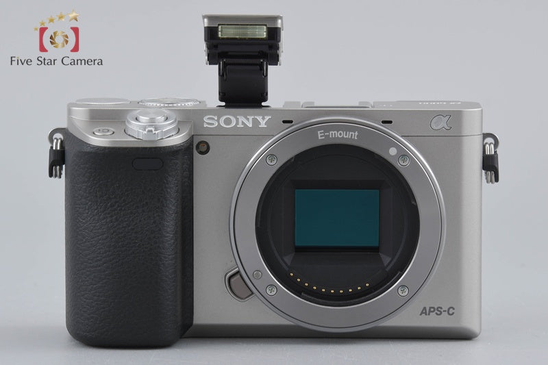 "Shutter count 858" Sony Alpha α6000 ILCE-6000 Silver [Japanese Language Only]