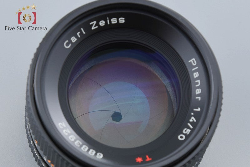 CONTAX Carl Zeiss Planar 50mm f/1.4 T* MMJ 2025.12 Overhauled!!
