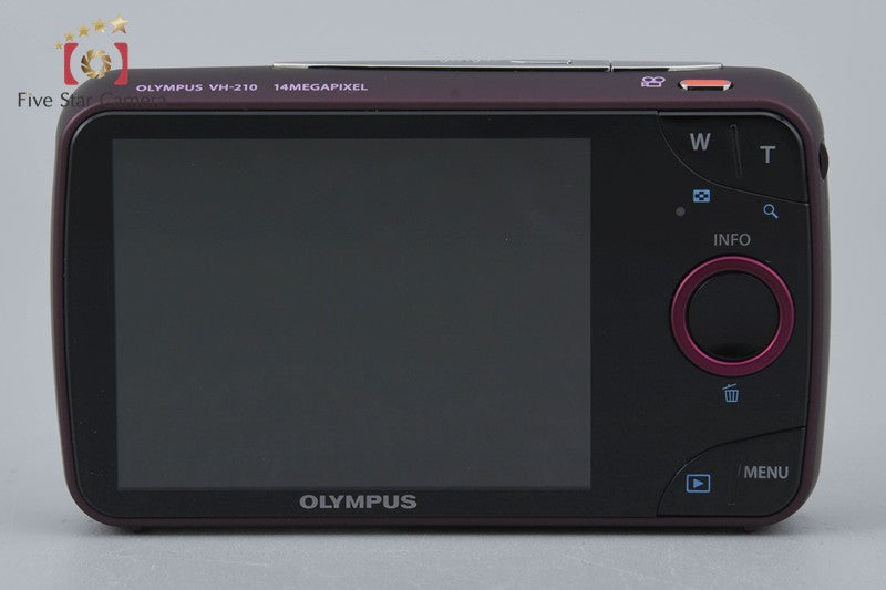 OLYMPUS VH-210 Purple 14.0 MP Digital Camera w/ Box