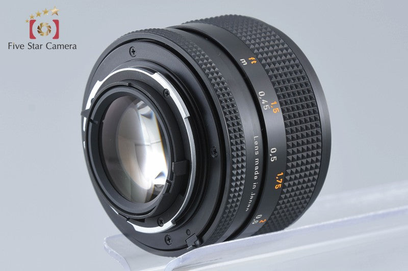 CONTAX Carl Zeiss Planar 50mm f/1.4 T* MMJ 2025.12 Overhauled!!