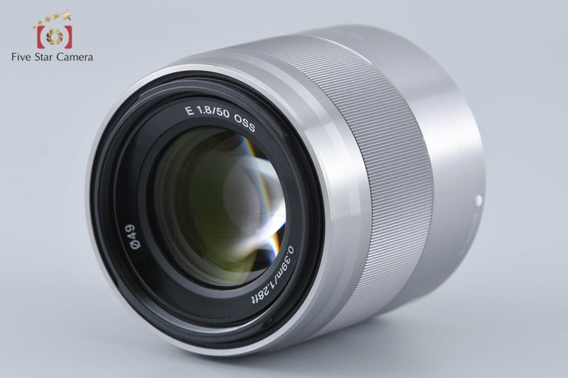 SONY E 50mm f/1.8 OSS SEL50F18 Silver