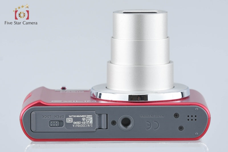 Casio EXILIM EX-ZS240 Red 16.1 MP Digital Camera