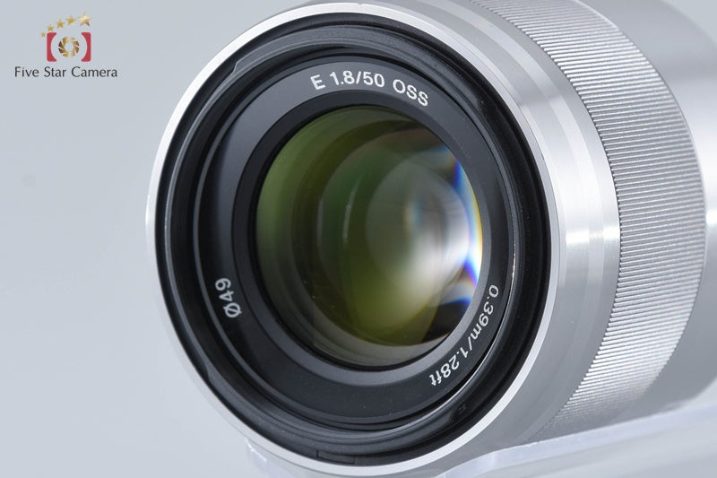 SONY E 50mm f/1.8 OSS SEL50F18 Silver