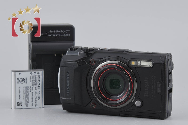 Olympus Tough TG-6 Black 12.0 MP 15m Waterproof Digital Camera