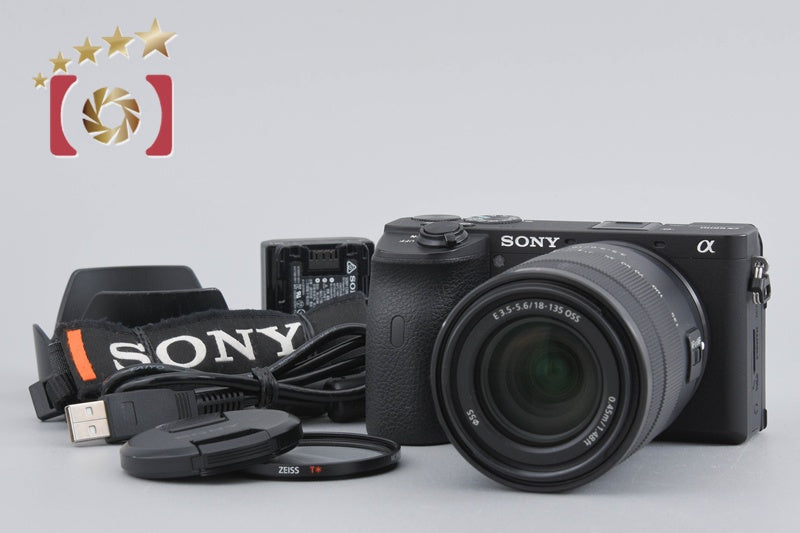 Sony α6600 ILCE-6600M 24.2MP Digital Camera 18-135 Lens [Japanese Language Only]