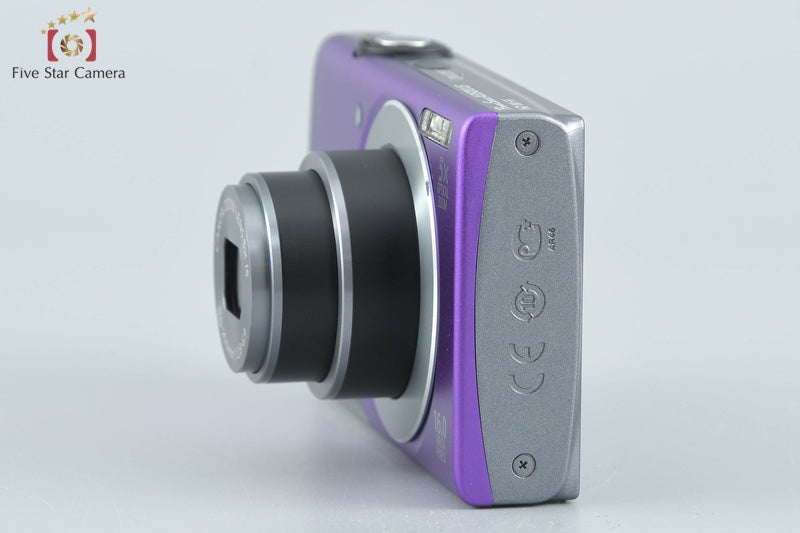 Canon PowerShot A3500 IS Purple 16.0 MP Digital Camera w/ Box