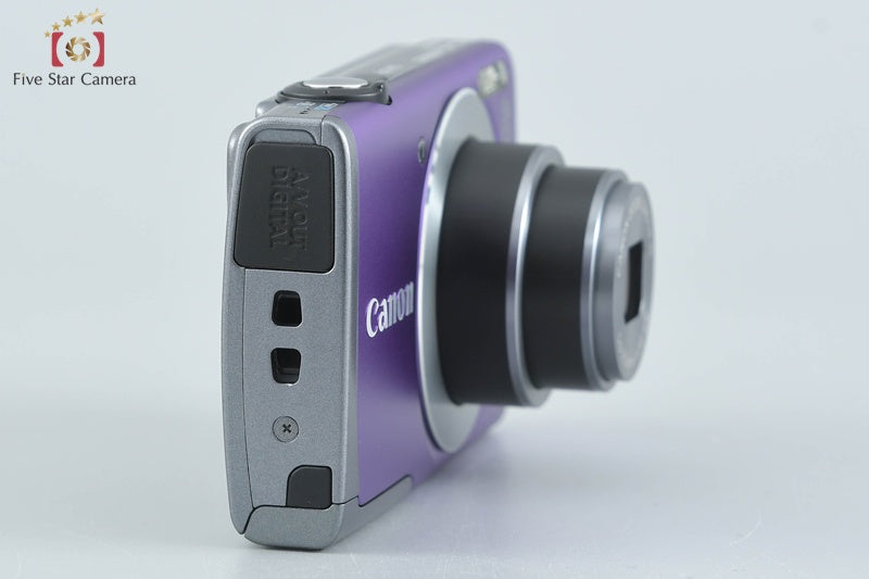 Canon PowerShot A3500 IS Purple 16.0 MP Digital Camera w/ Box