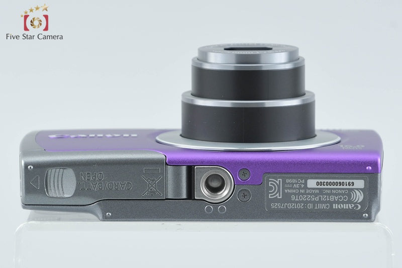 Canon PowerShot A3500 IS Purple 16.0 MP Digital Camera w/ Box