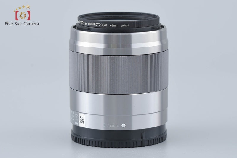 SONY E 50mm f/1.8 OSS SEL50F18 Silver