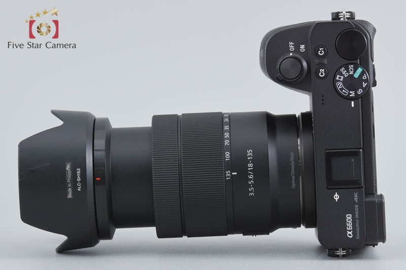 Sony α6600 ILCE-6600M 24.2MP Digital Camera 18-135 Lens [Japanese Language Only]