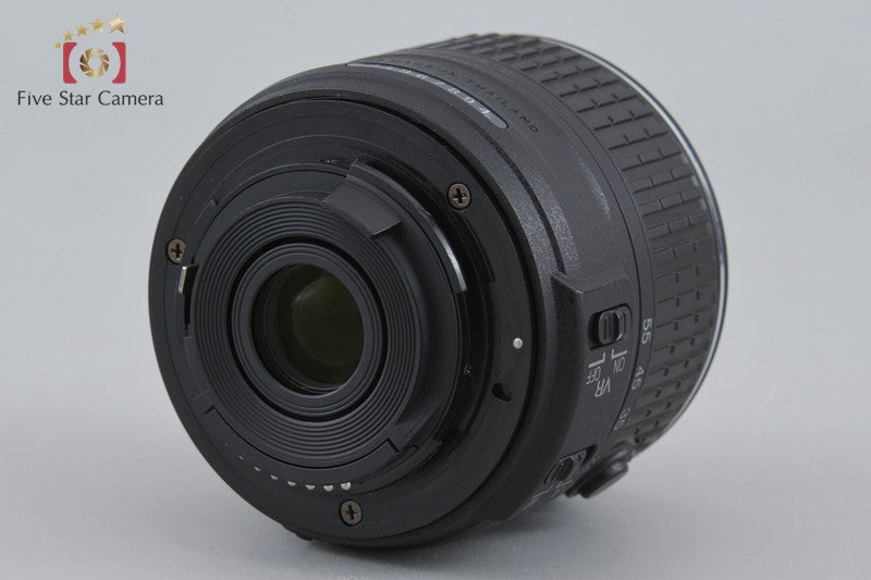 "Count 3,174" Nikon D5500 Black 24.2 MP Digital SLR Camera 18-55 VR II Lens