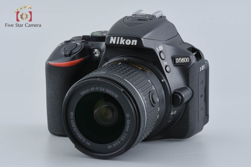 Nikon D5600 24.2 MP SLR Digital Camera 18-55 70-300 VR Lenses