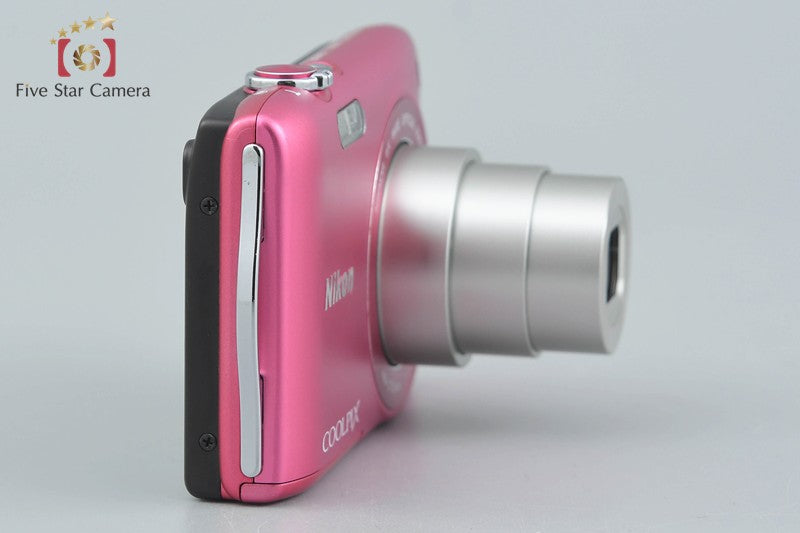 Nikon COOLPIX S3300 Strawberry Pink 16.0 MP Digital Camera