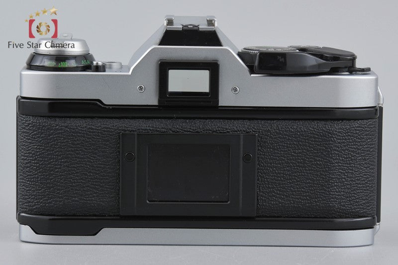 Canon AE-1 PROGRAM Silver 35mm SLR Film Camera + New FD 50mm f/1.4