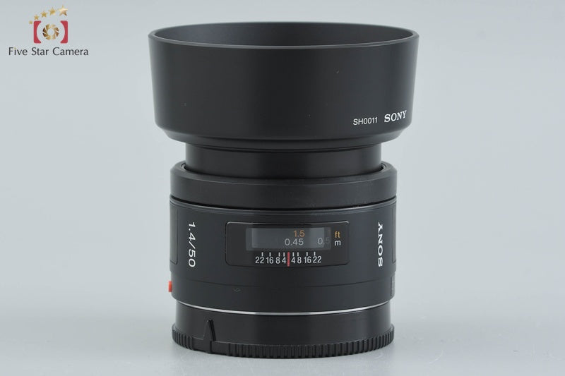 Sony 50mm f/1.4 SAL50F14 for Sony A Mount Lens w/ Box