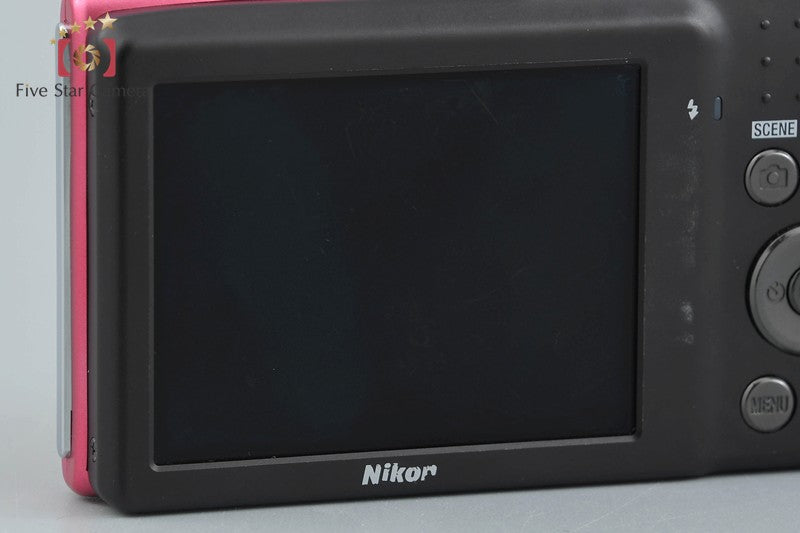 Nikon COOLPIX S3300 Strawberry Pink 16.0 MP Digital Camera