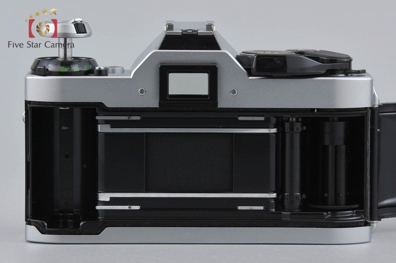 Canon AE-1 PROGRAM Silver 35mm SLR Film Camera + New FD 50mm f/1.4