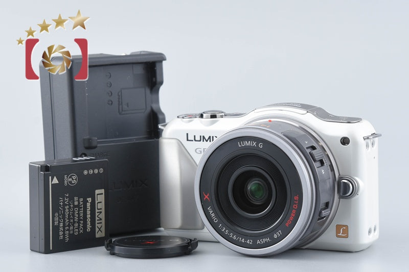 Panasonic LUMIX DMC-GF5X Shell White 14-42 Lens [Japanese Language Only]