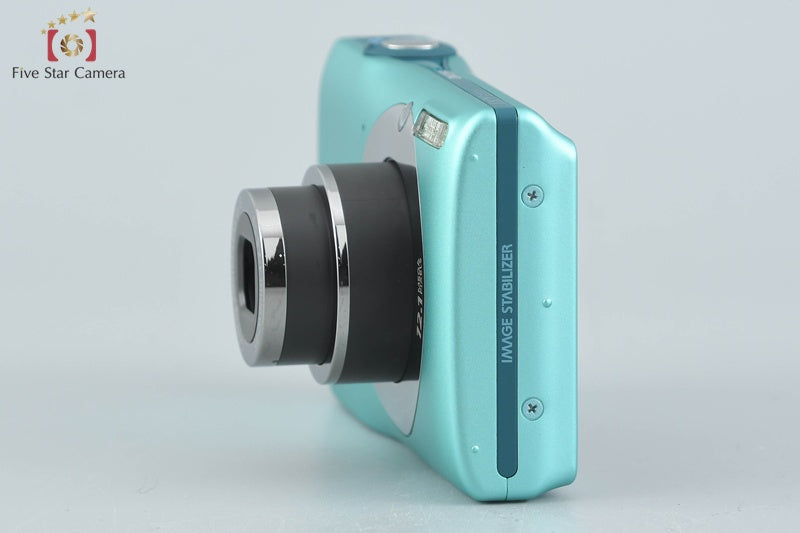 Canon IXY 200F Green 12.1 MP Digital Camera w/ Box