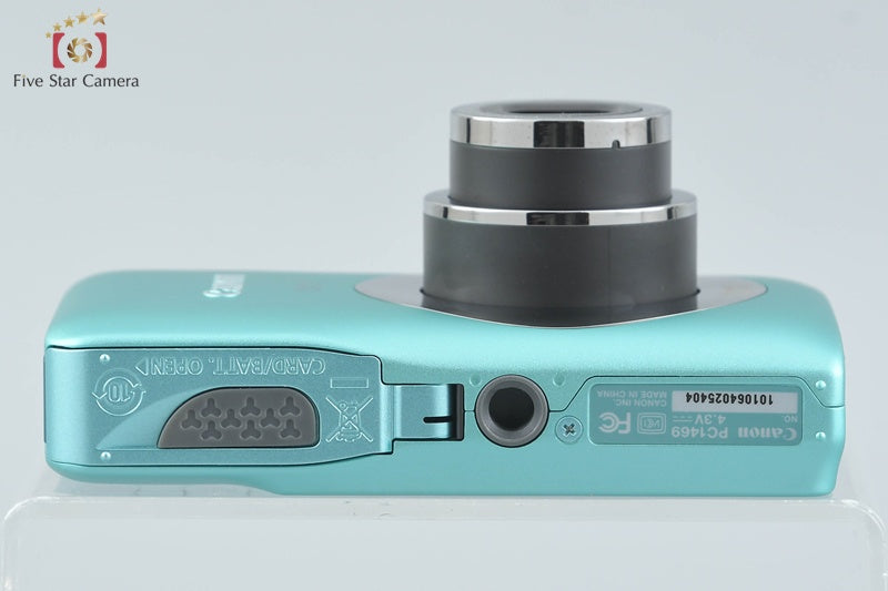 Canon IXY 200F Green 12.1 MP Digital Camera w/ Box