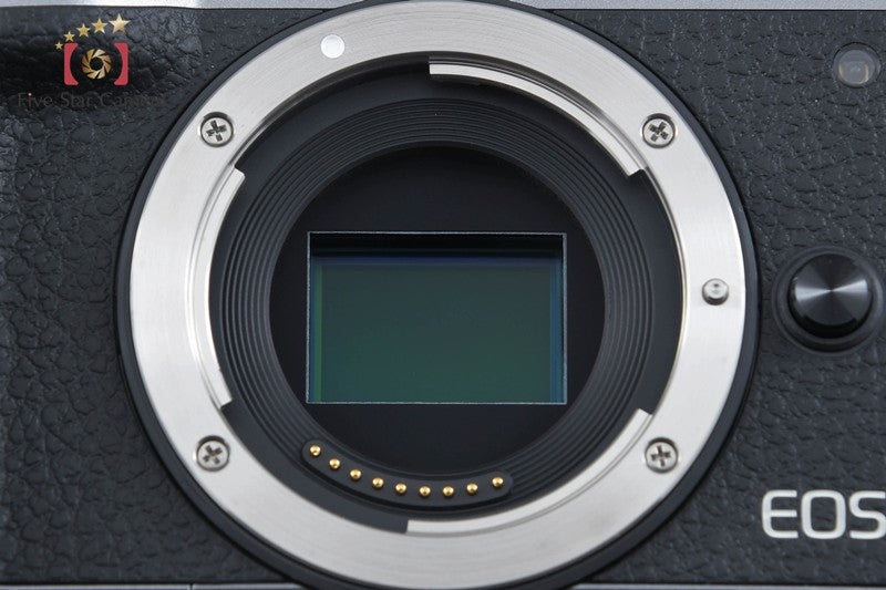 Canon EOS M6 Mark II Silver 32.5MP Mirrorless Camera 18-150 Lens w/ Box