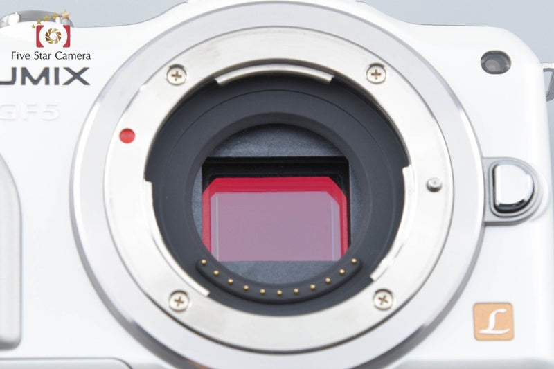 Panasonic LUMIX DMC-GF5X Shell White 14-42 Lens [Japanese Language Only]