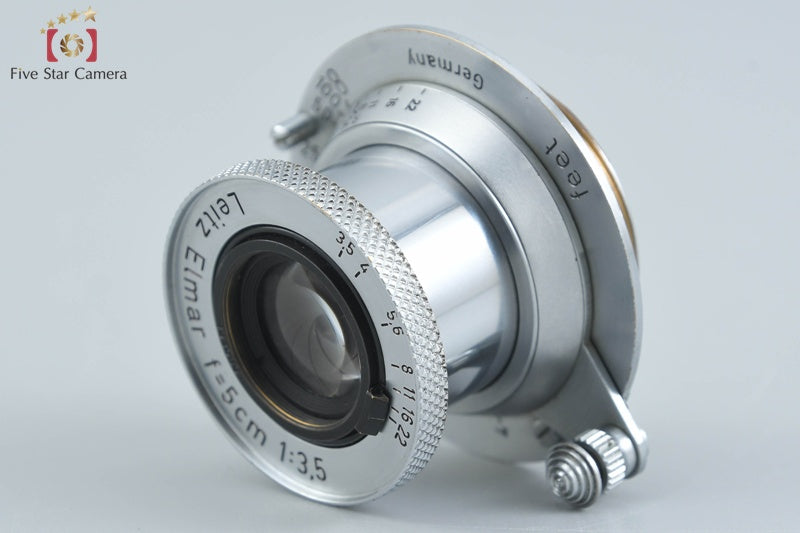 Leica Elmar 50mm f/3.5 Collapsible L39 LTM Leica Thread Mount Lens