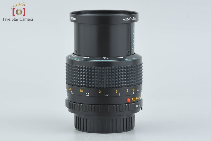 Minolta New MD MACRO ROKKOR 50mm f/3.5