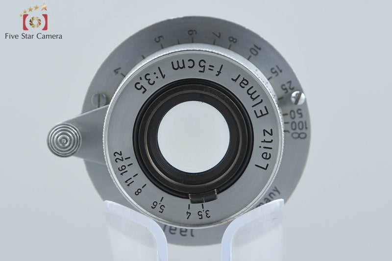 Leica Elmar 50mm f/3.5 Collapsible L39 LTM Leica Thread Mount Lens
