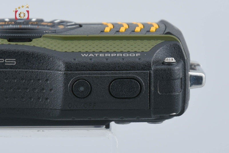 "Count 267" Ricoh Pentax WG-3 GPS Green 16.0 MP Waterproof Action Camera w/ Box