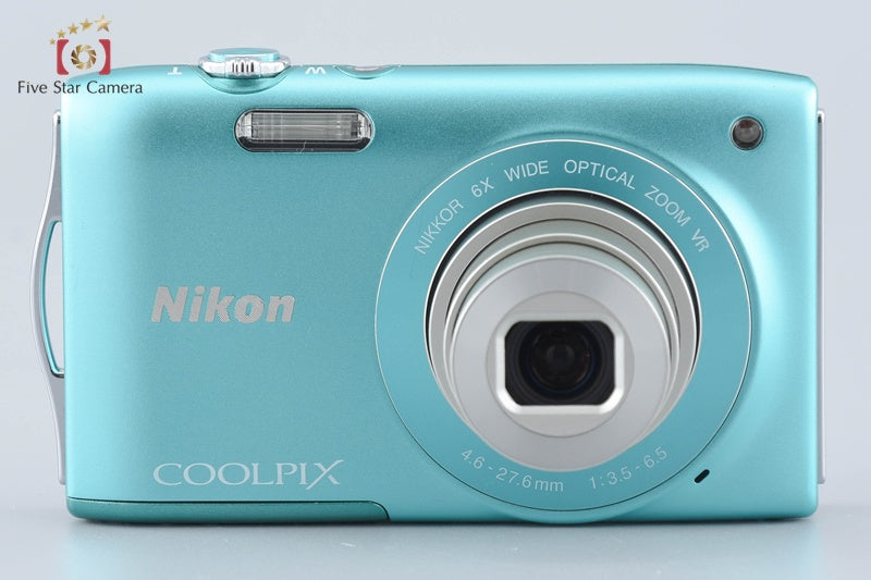 Nikon COOLPIX S3300 Mint Green 16.0 MP Digital Camera