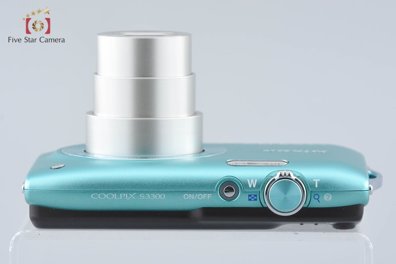 Nikon COOLPIX S3300 Mint Green 16.0 MP Digital Camera