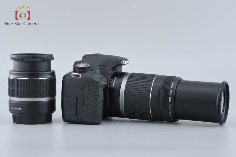 Canon EOS Kiss X3 / Rebel T1i / 500D 15.1 MP 18-55 55-250 Lenses