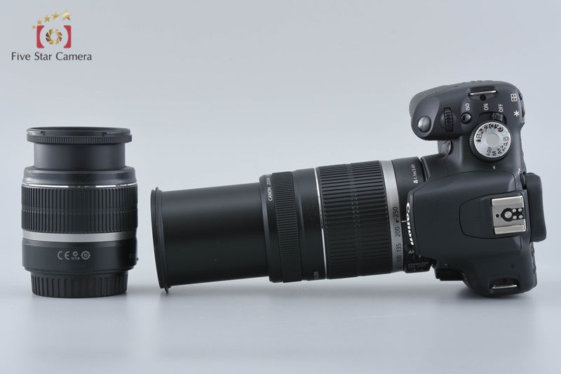 Canon EOS Kiss X3 / Rebel T1i / 500D 15.1 MP 18-55 55-250 Lenses