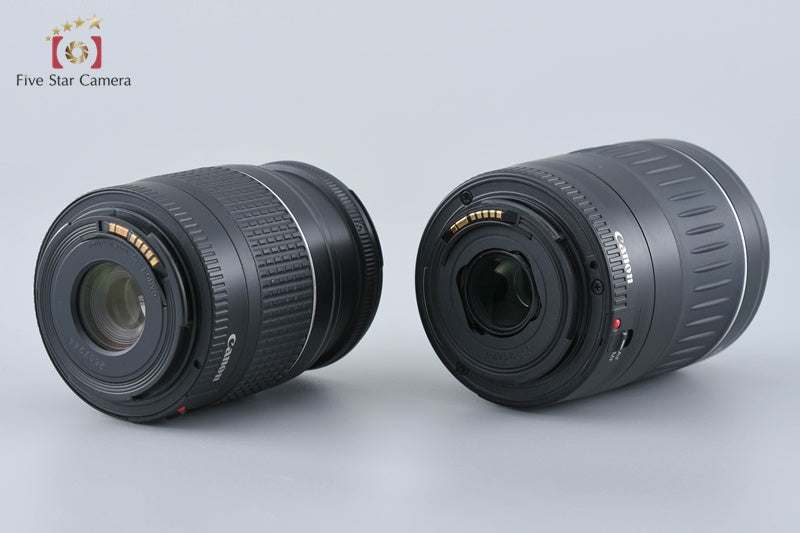 Canon EOS 10D 6.3 MP Digital SLR Camera EF 28-80 55-200 USM Lenses