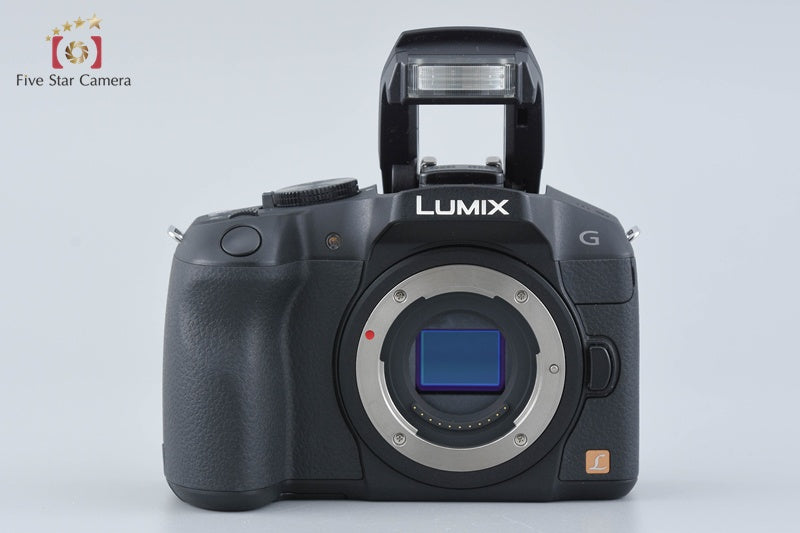 Panasonic LUMIX DMC-G6W Black Mirrorless Camera 14-42 45-150 Lenses Japanes Only