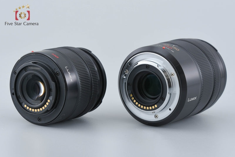 Panasonic LUMIX DMC-G6W Black Mirrorless Camera 14-42 45-150 Lenses Japanes Only