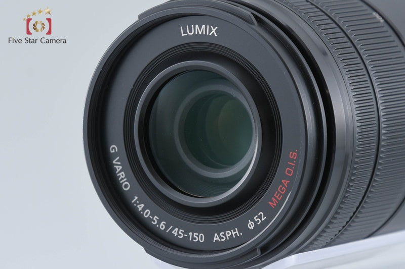 Panasonic LUMIX DMC-G6W Black Mirrorless Camera 14-42 45-150 Lenses Japanes Only