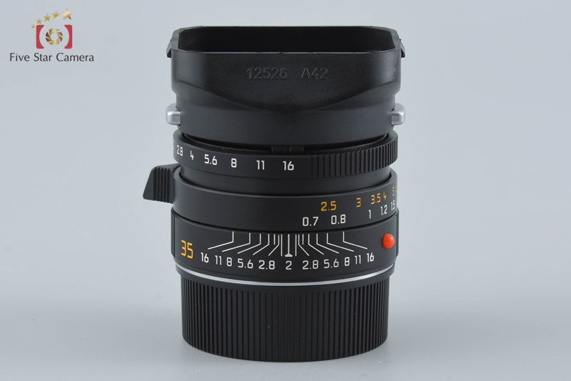Leica SUMMICRON-M 35mm f/2 ASPH. 11879 from Japan