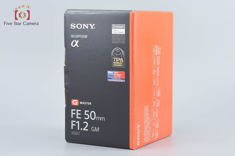 SONY FE 50mm f/1.2 GM SEL50F12GM w/ Box from Japan