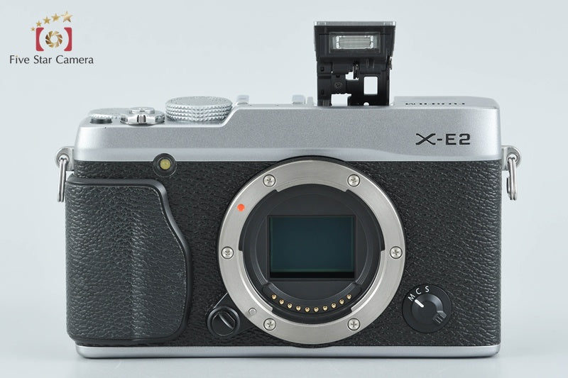 Fujifilm X-E2 Silver 16.3 MP Digital Mirrorless Camera Body from Japan
