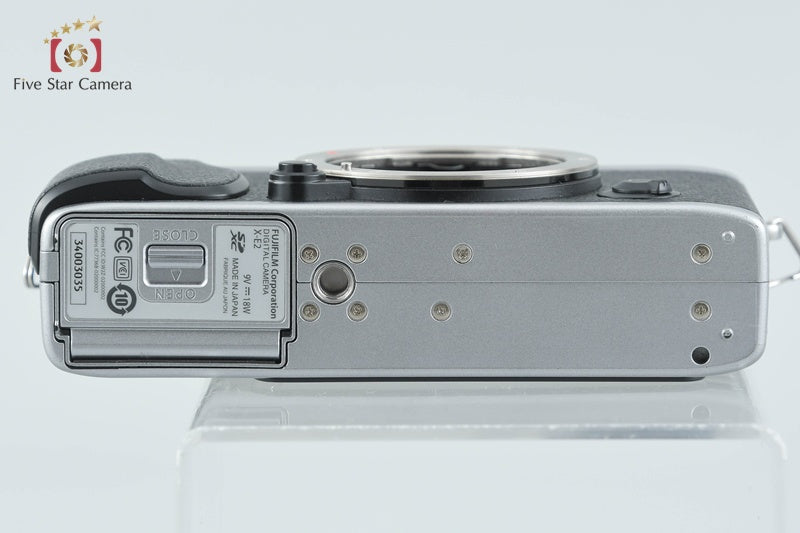 Fujifilm X-E2 Silver 16.3 MP Digital Mirrorless Camera Body from Japan