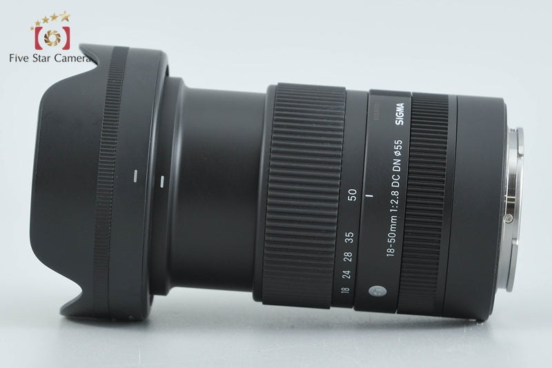 Sigma 18-50mm f/2.8 DC DN Contemporary for Sony E mount from Japan
