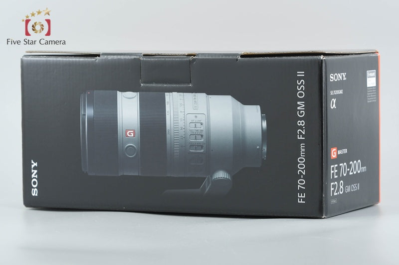 Sony FE 70-200mm f/2.8 GM OSS II SEL70200GM2 w/ Box from Japan