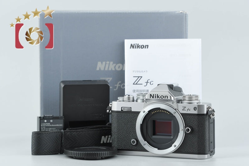"Count 877" Nikon Z fc Silver 20.9MP Digital Mirrorless Camera w/ Box from Japan
