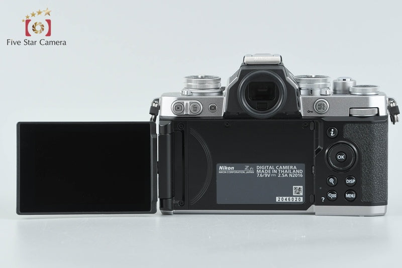 "Count 877" Nikon Z fc Silver 20.9MP Digital Mirrorless Camera w/ Box from Japan