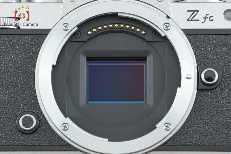 "Count 877" Nikon Z fc Silver 20.9MP Digital Mirrorless Camera w/ Box from Japan