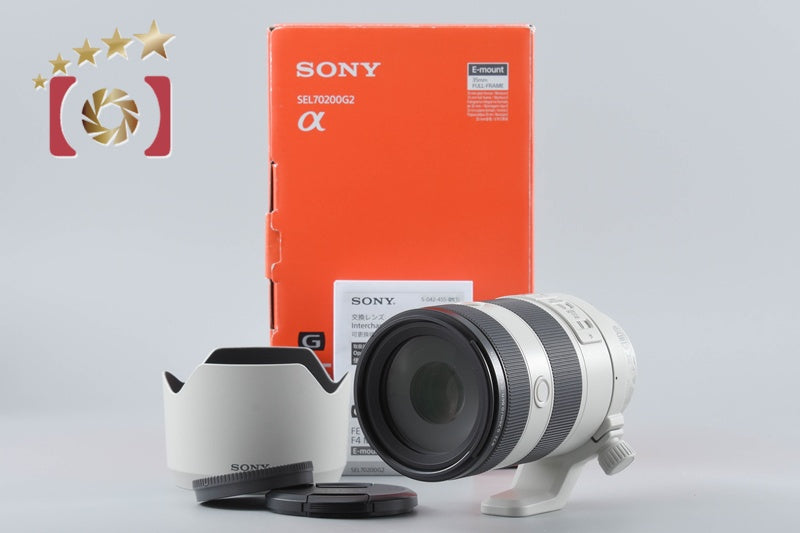 Sony FE 70-200mm f/4 MACRO G OSS II SEL70200G2 w/ Box from Japan