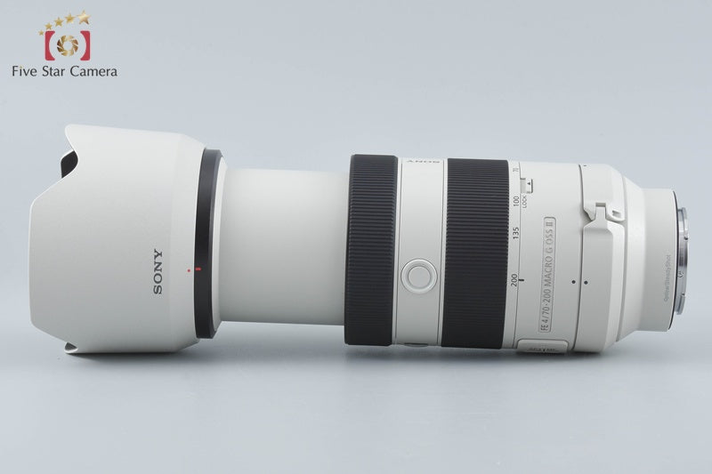 Sony FE 70-200mm f/4 MACRO G OSS II SEL70200G2 w/ Box from Japan